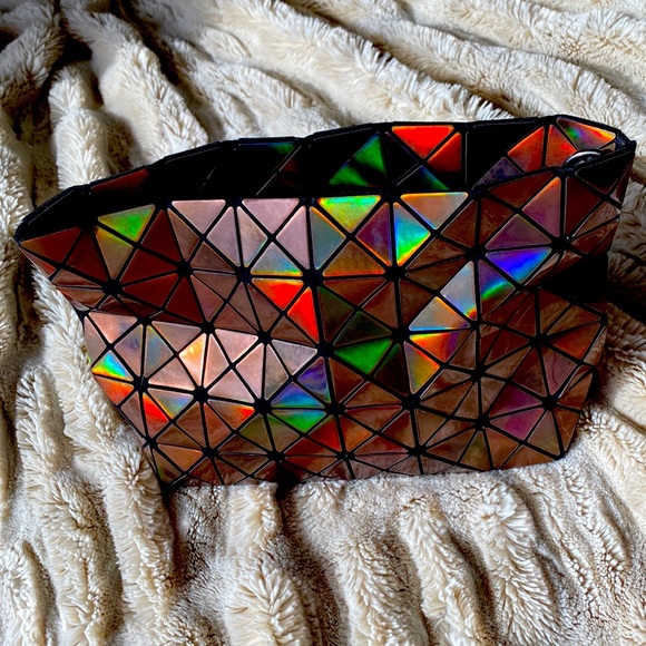 Issey Miyake Handbags - BAO BAO Issey Miyaki crossbody purse - hard to find color!! Rainbow bronze